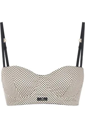 Elisabetta Franchi Polka dot print bra top