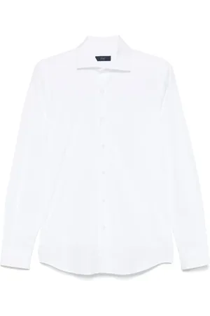FAY Stretch poplin shirt