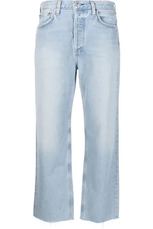 Citizens of Humanity Raw-cut hem straight-leg jeans