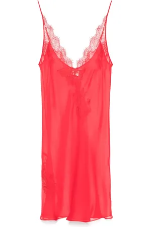 CARINE GILSON Calais-Caudry lace nightdress