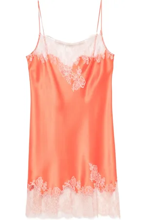 CARINE GILSON Calais-Caudry lace nightdress