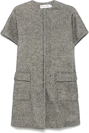 Dior 2010s tweed coat