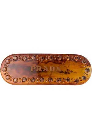 Prada Logo-lettering hair clip