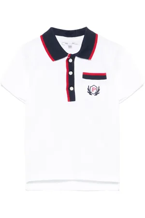 PATACHOU Logo-embroidered polo shirt