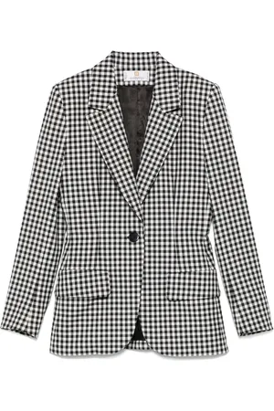 Givenchy 1990s check-pattern blazer