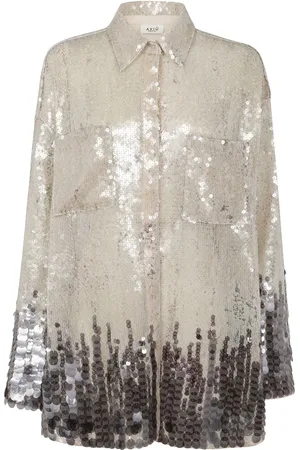 AVIÙ Sequin-embellished shirt