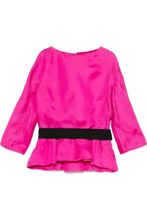 Dior X Raf Simons 2010s peplum blouse