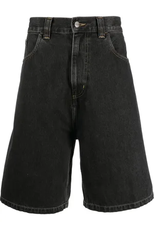Carhartt Logo-patch wide-leg denim shorts