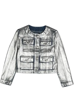 Diesel Evelop metallic denim jacket