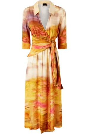 Pinko Printed wrap dress