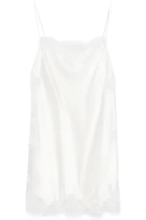 CARINE GILSON Calais-Caudry lace nightdress
