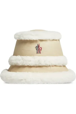 Moncler Shearling-trimmed bucket hat