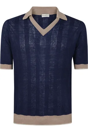 BALLANTYNE Linen polo shirt