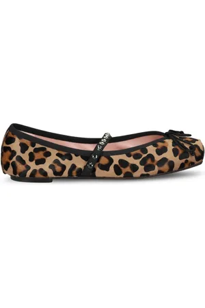 Pretty Ballerinas Leopard-print ballerina shoes