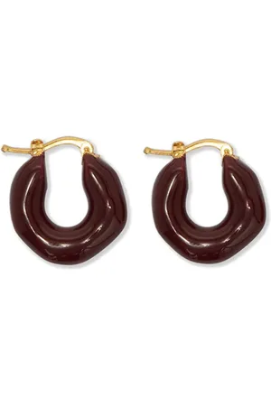 Jil Sander Sculpted hoop earrings
