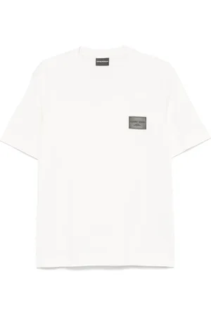 Emporio Armani Logo-appliqué T-shirt