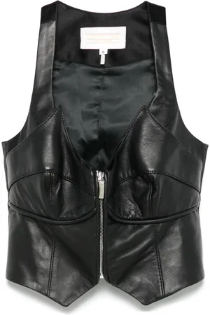 MITILIANE COUTURE Leather vest