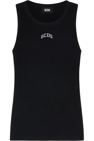 GCDS Logo-print tank top