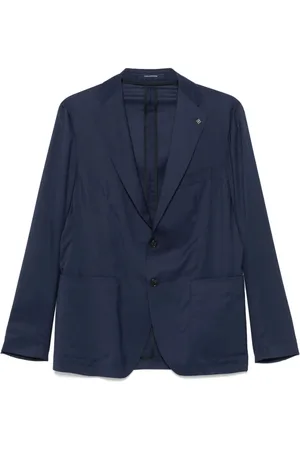 TAGLIATORE Brooch-detail blazer