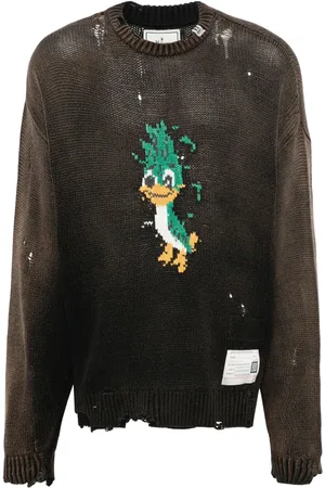 Maison Mihara Yasuhiro Distressed sweater