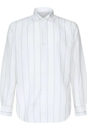 ELEVENTY Pinstripe pattern shirt