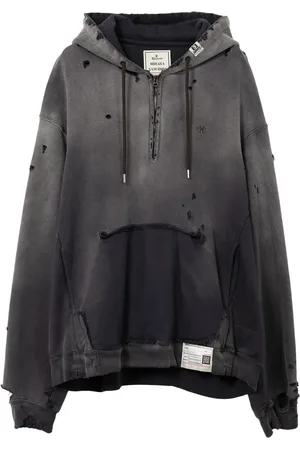 Maison Mihara Yasuhiro Distressed-effect hoodie