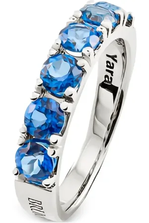 Brumani 18K white gold Yara topaz ring