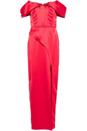 MITILIANE COUTURE Corset-style maxi dress
