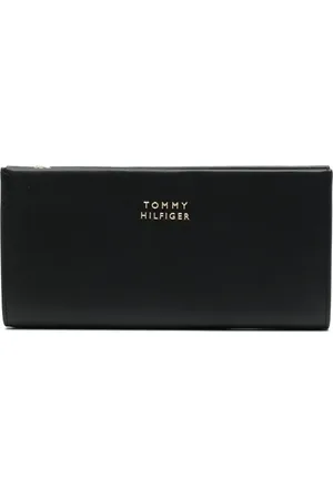 Tommy Hilfiger Logo-plaque leather wallet