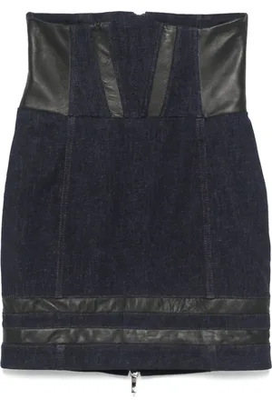 MITILIANE COUTURE High-waist mini skirt