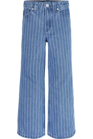 Tommy Hilfiger Striped wide-leg jeans