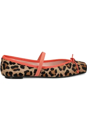 Pretty Ballerinas Leopard-print ballerina shoes