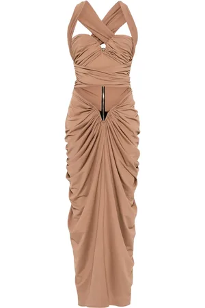 MITILIANE COUTURE Draped maxi dress