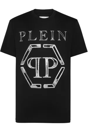 Philipp Plein Strass Hexagon T-shirt