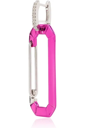 Eera Large Chiara diamond-embellished earring