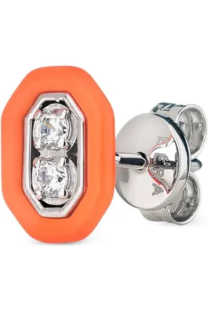 Eera 18K white gold Roma diamond single earring