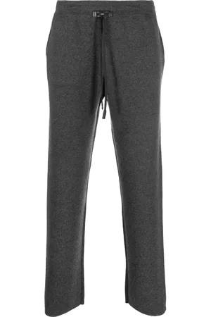 Fendi Mélange-effect cashmere track pants