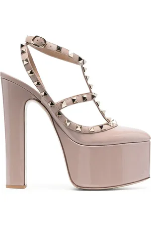 VALENTINO GARAVANI Rockstud 155mm platform pumps