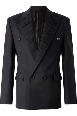 Roberto Cavalli Pleat-detail blazer