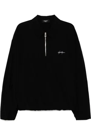 SONGZIO Darted collared sweatshirt