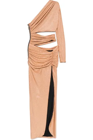 MITILIANE COUTURE Crystal-embellished maxi dress