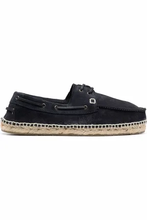 MANEBI Hamptons suede boat shoes
