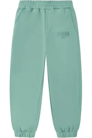 Fendi Logo-embroidered track trousers