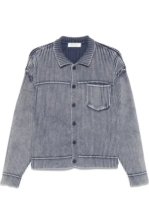 AYA MUSE Ribbed-knit cardigan