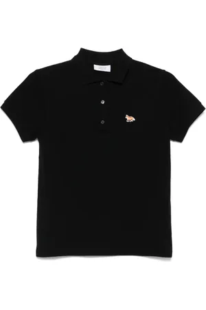 Maison Kitsuné Baby Fox-patch polo top