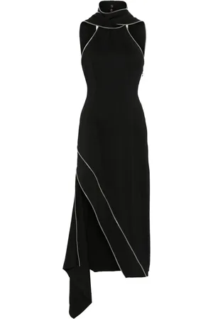 MONSE Decorative-zip midi dress