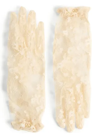 VALENTINO GARAVANI VLogo Signature lace gloves