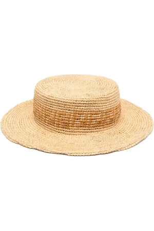 Fendi FF motif sun hat