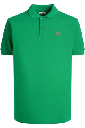 Bally Crest-embroidered polo shirt