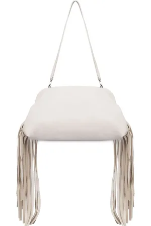 Serafini Fringed clutch bag